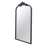 Philbee Interiors Valentina Ornate Wall Mirror Black 82195