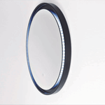 Remer Remer Eclipse 800DD Round LED Mirror E80D - Lowest Price Guarantee Matte Black E80D-MB
