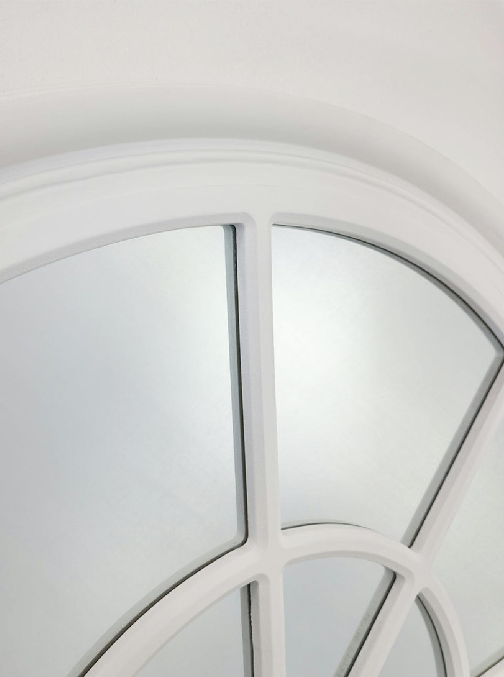 Style By Inspiration White Arch Window Style Mirror V292-MIRR-ARCH002